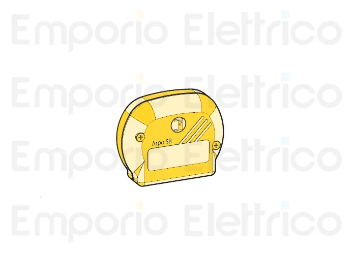 fadini spare part complete motherboard enclosure per dgt 61 61021