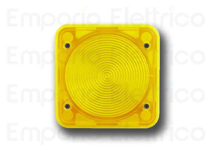 nologo 24V and 230V led flashing light + yellow cover look-230 y