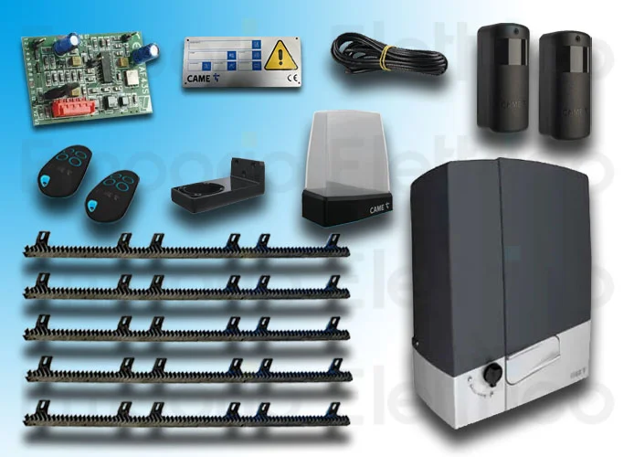 came kit automazione bxv plus 801ms-0570+ 5 mt cremagliera nylon emp8k01ms-056crem5