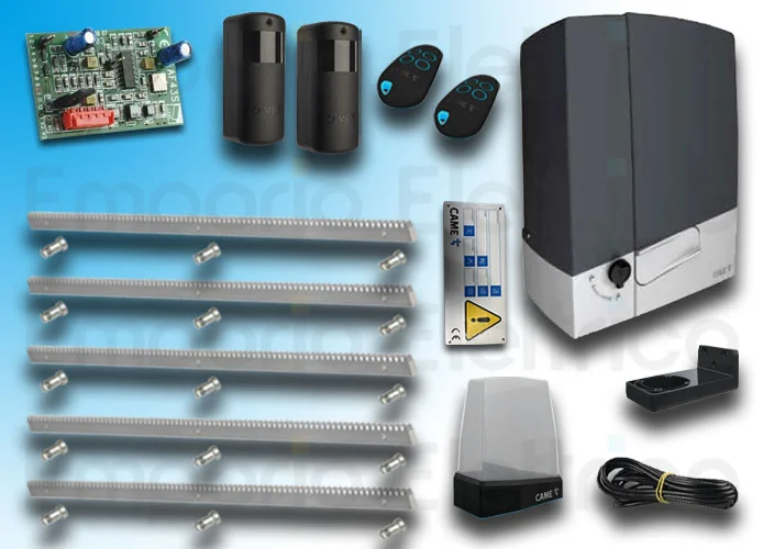 came kit automazione bxv plus 801ms-0580+5 mt cremagliera zincata emp8k01ms-057cremz5