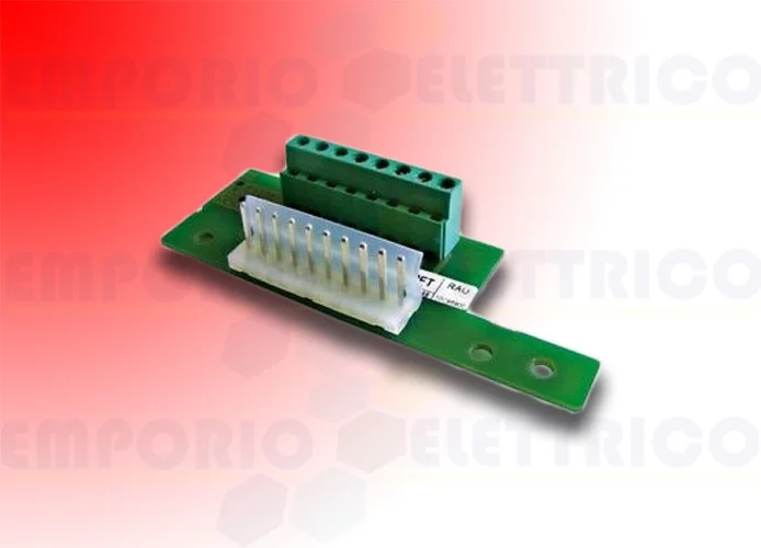 bft wired connection board plug-in receivers bft rau 2600807 p111449            