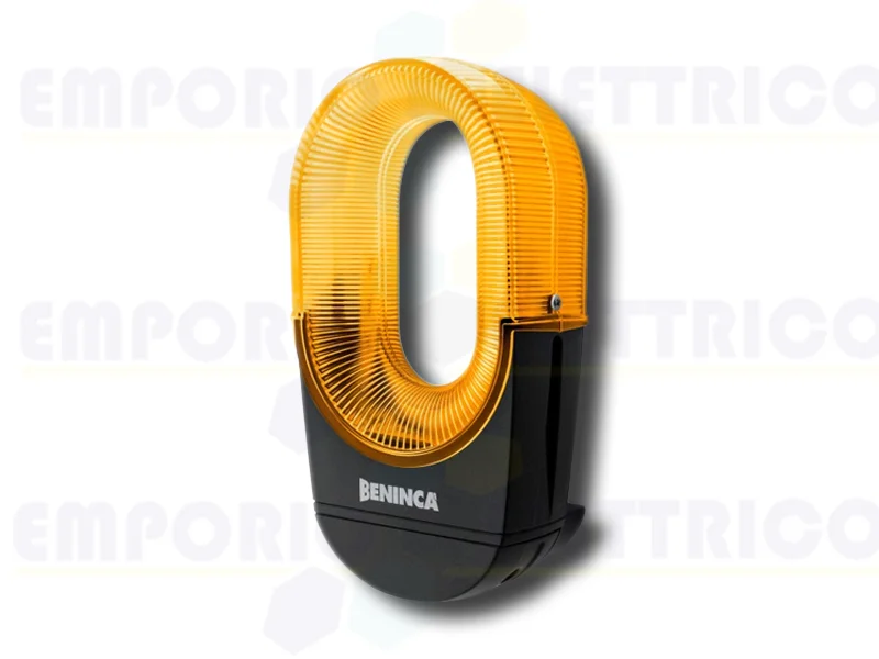 beninca yellow flashing light 20-255v ac/dc iri.lamp-y 9534012