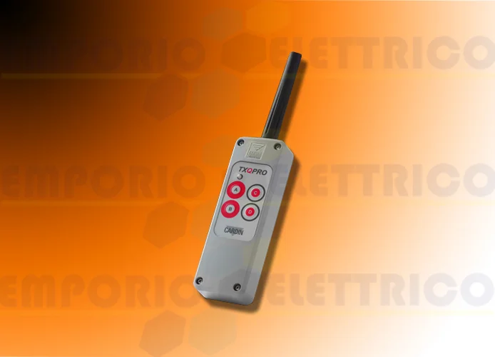 cardin 4-function transmitter 868mhz txqpro486-4a