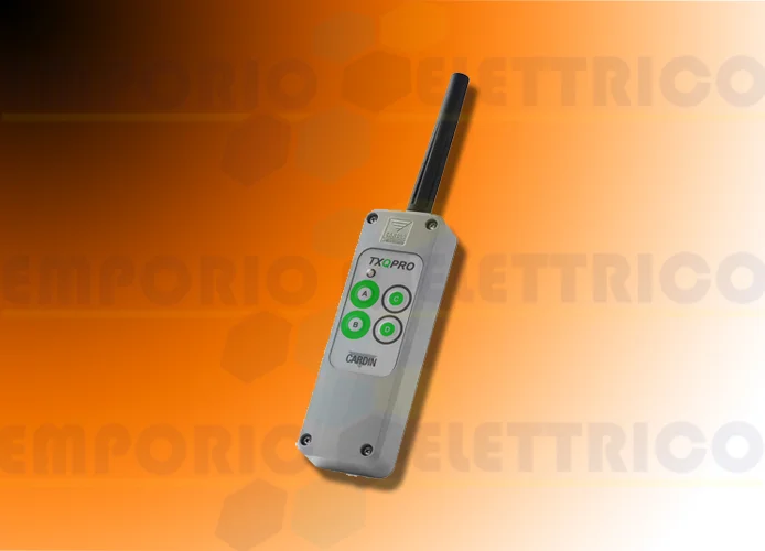 cardin 4-function transmitter 868mhz txqpro508-4a