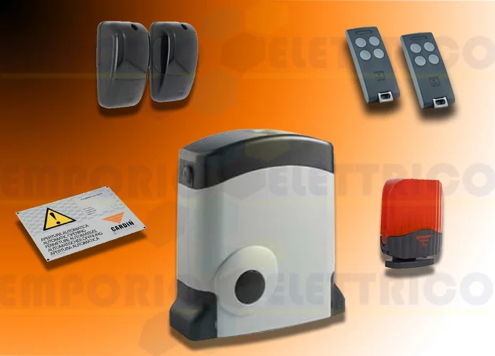 cardin kit for sliding gates with leaf weight 500kg 24v kt-sl524cbx