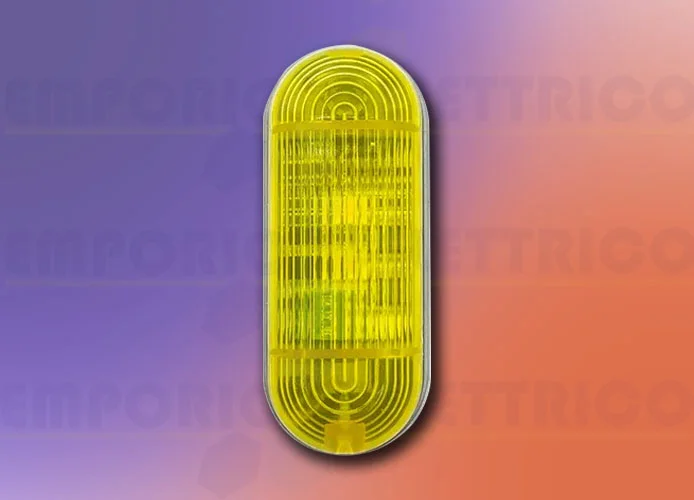 vds yellow wall-mounted flashing light 12/24v micro-t 550/1040