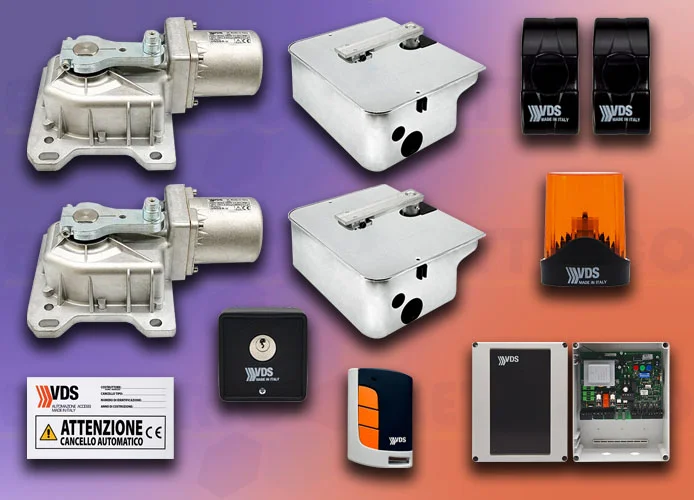 vds automation 2-wing kit under-v with boxes 230v 121994/1