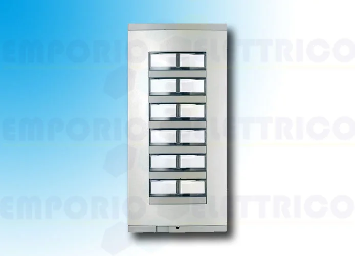 came bpt light grey 12-button pushbutton panel hep/312d gh 60099400