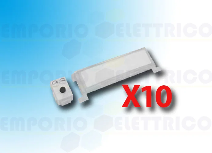came bpt kit 10 pcs single button series targha khps 61814100
