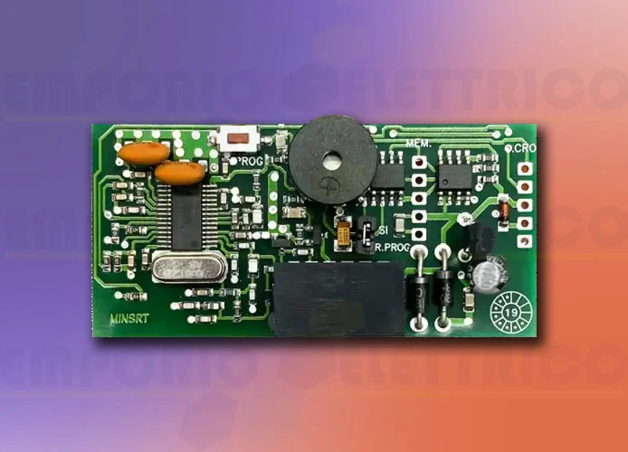 vds 1-channel plug-in receiver 433mhz rolling code srt-mini e062