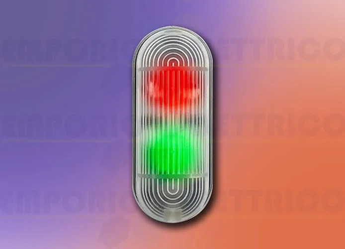 vds 2 light red green wall-mounted micro traffic light 12/24v micro-t 550/1045
