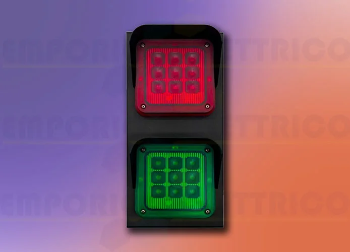 vds traffic light 2 lights red/green 12/24v sem-2 550/3018