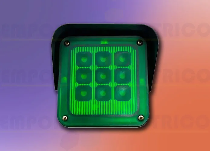 vds traffic light 1 green light 12/24v sem-1 550/3050