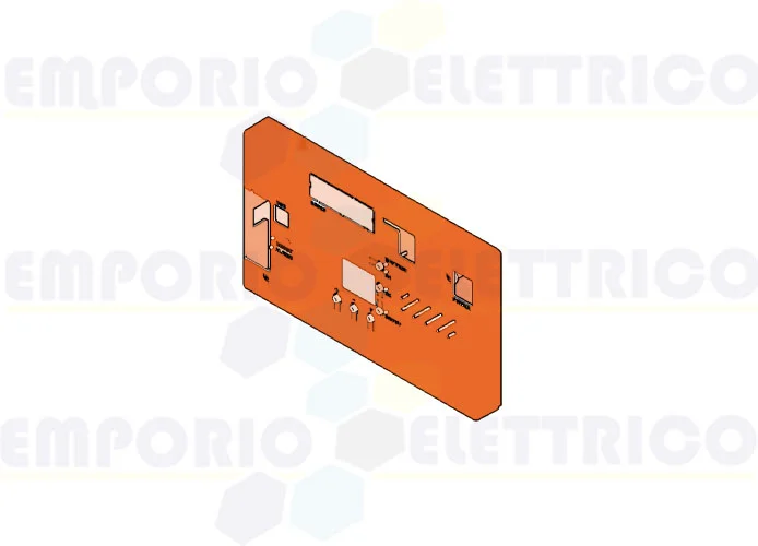 faac spare part board cover e 124 a 63001355