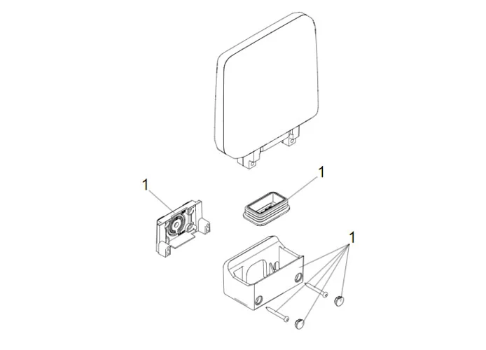 faac spare parts page for xled
