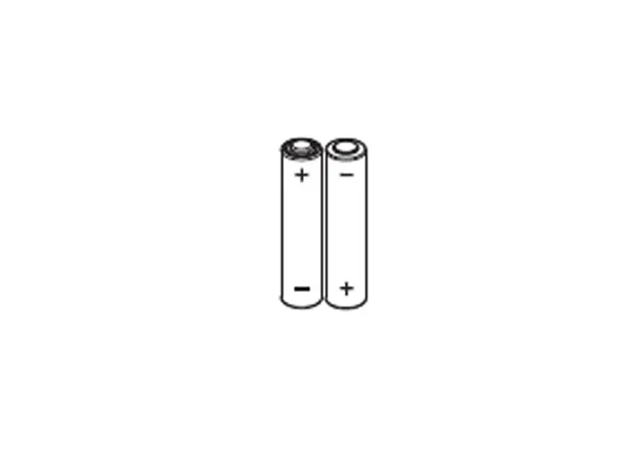 fadini spare part AA 1.5 V battery in packs of 2 for arpo 58 58006