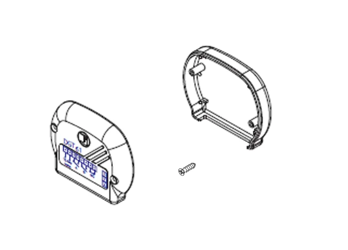 fadini spare part complete motherboard enclosure per dgt 61 61021