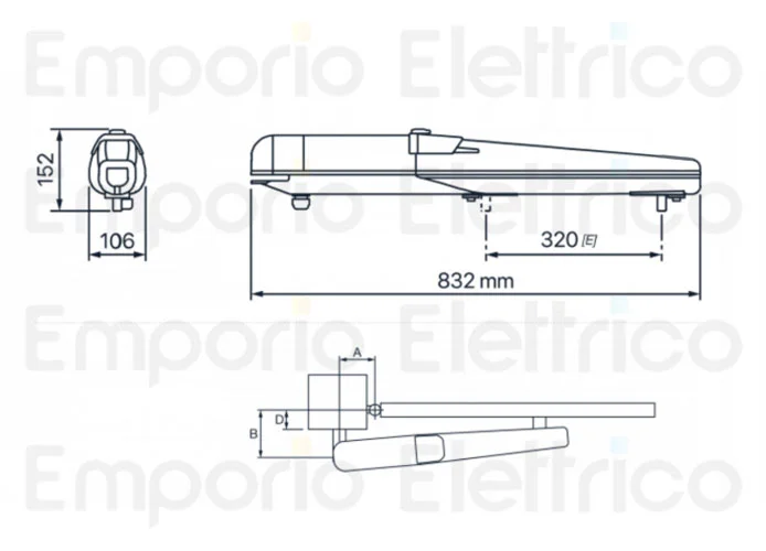 fadini page spare parts for dardo 430-230vac
