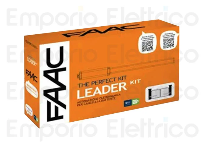 faac automation kit 230v ac leader kit perfect 105911
