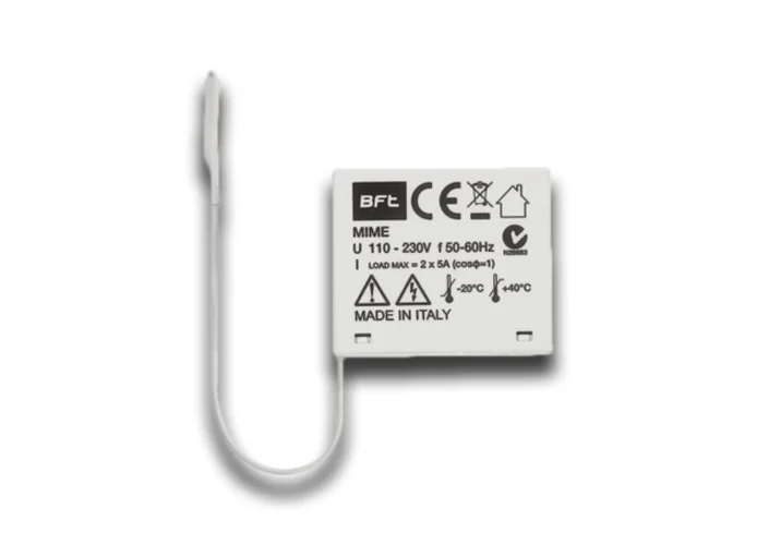 bft indoor 2-channel receiver 433 mhz mime ac 2600588 d113824