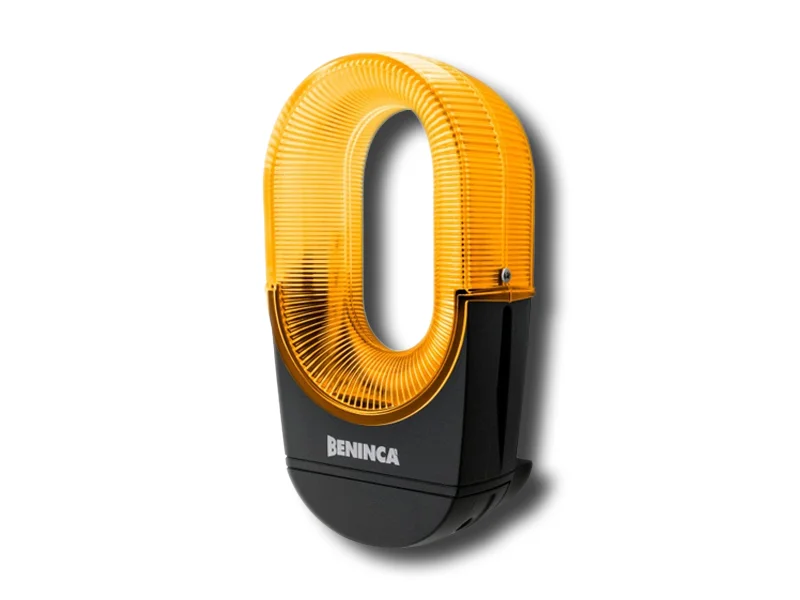 beninca yellow flashing light 20-255v ac/dc iri.lamp-y 9534012