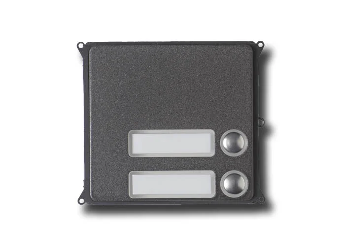 came bpt zamak front panel 2-button call module mtmf2pvr 60020660