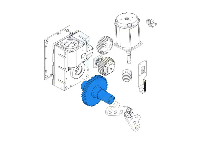 came spare part slow shaft gt4 code 88003-0087