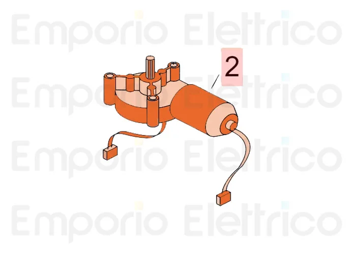 faac spare part motor d600/zodiac 60 7706105