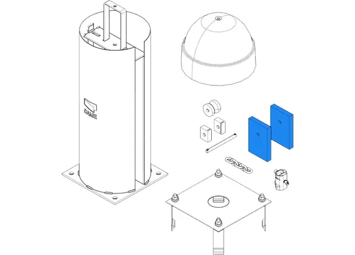 came spare part counterweights cat-i 119rix018