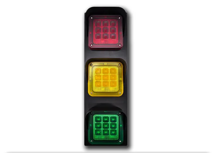 vds traffic light 3 lights red/yellow/green 12/24v sem-2 550/3025