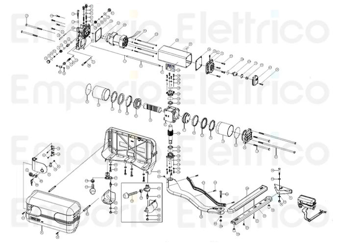 fadini spare part instruction sticker for venting for aproli 280 batt 28042