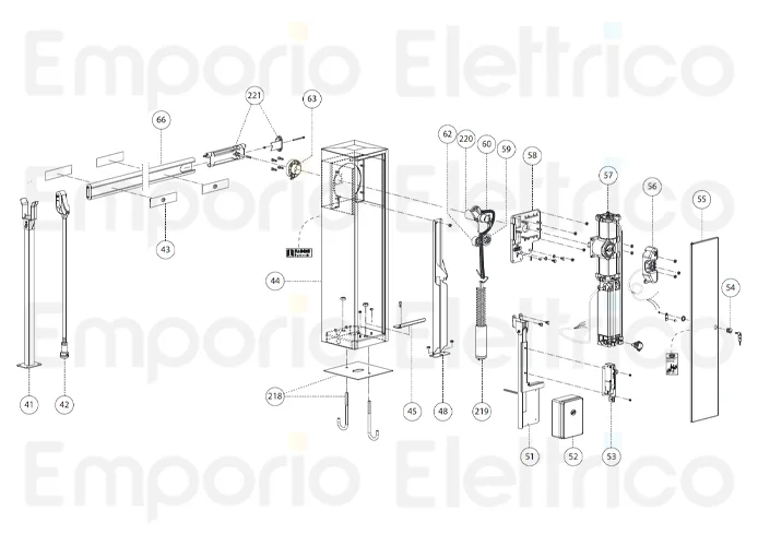 fadini page spare parts for barri 88