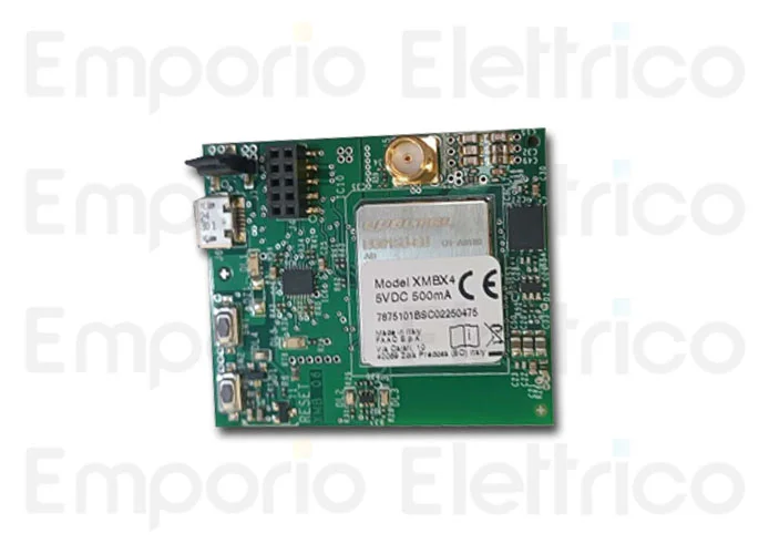 faac connectivity module gsm xbmx4 787510 (ex code 787379)