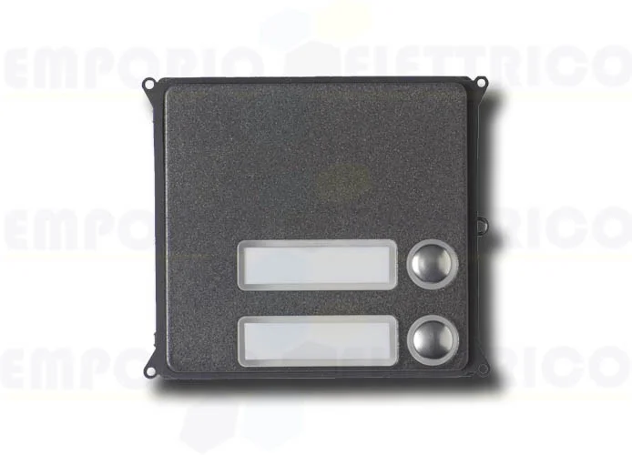 came bpt zamak front panel 2-button call module mtmf2pvr 60020660