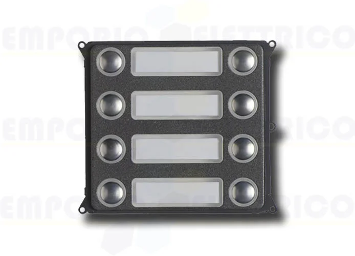came bpt zamak front panel 8-button call module  mtmf8pvr 60020690