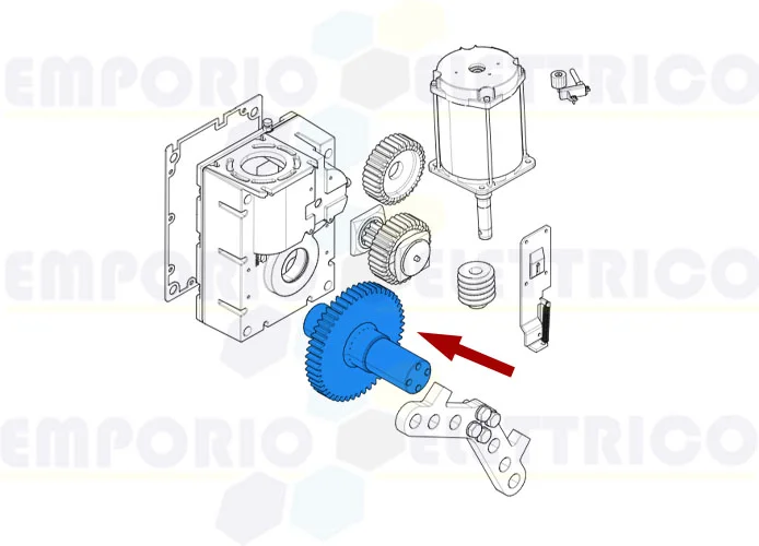 came spare part slow shaft gt4 code 88003-0087
