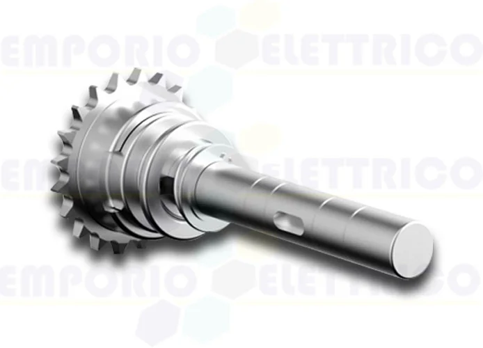 fadini 1/2’ z20 simple pinion with shaft and bearing 2056l