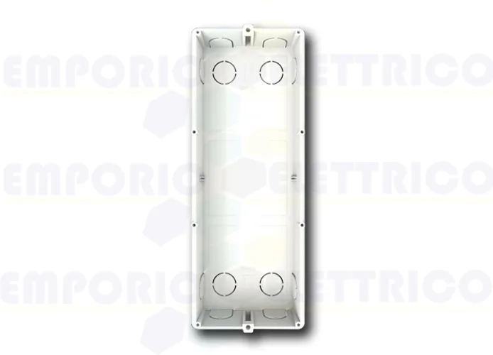 came bpt recessed installation box for external 3-module places mtm mtmsi3m 60020320 