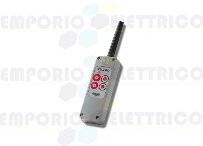 cardin 4-function transmitter 868mhz txqpro486-4a