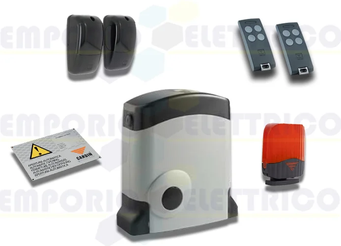 cardin kit for sliding gates with leaf weight 500kg 24v kt-sl524cbx