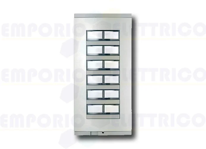 came bpt light grey 12-button pushbutton panel hep/312d gh 60099400