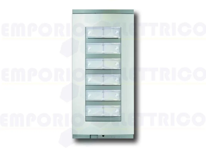 came bpt push-button plate recessed series thangra hpp/12d gh 60101600