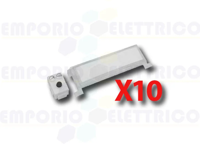 came bpt kit 10 pcs single button series targha khps 61814100